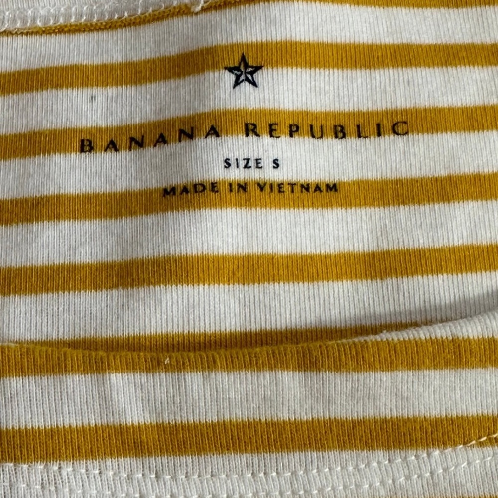 Banana Republic Boatneck Long Sleeve Shirt SM - Picture 2 of 4